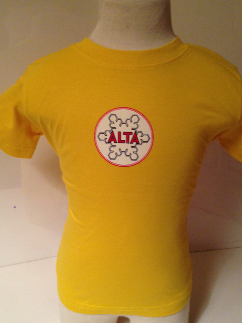 Yellow Alta Baby Medalion T-Shirt